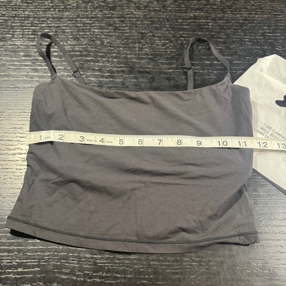 SKIMS Black Crop Top - Picture 2 of 4